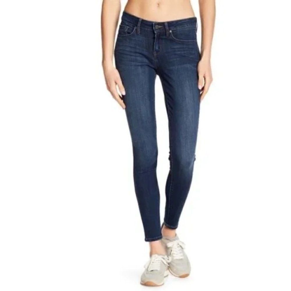 WILLIAM RAST Women's High Rise Ankle Skinny Denim Jeans Blue Size 27
